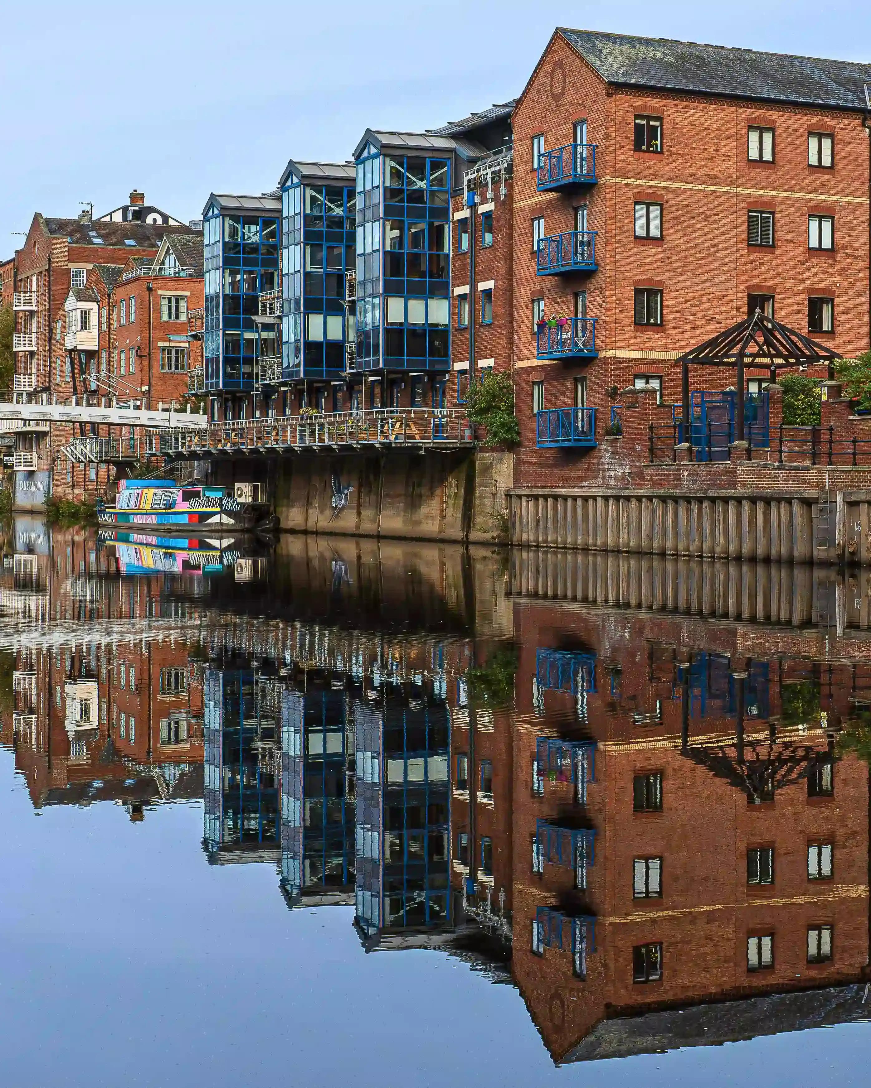 Leeds Canal Waterfront à Leeds, Royaume-Uni