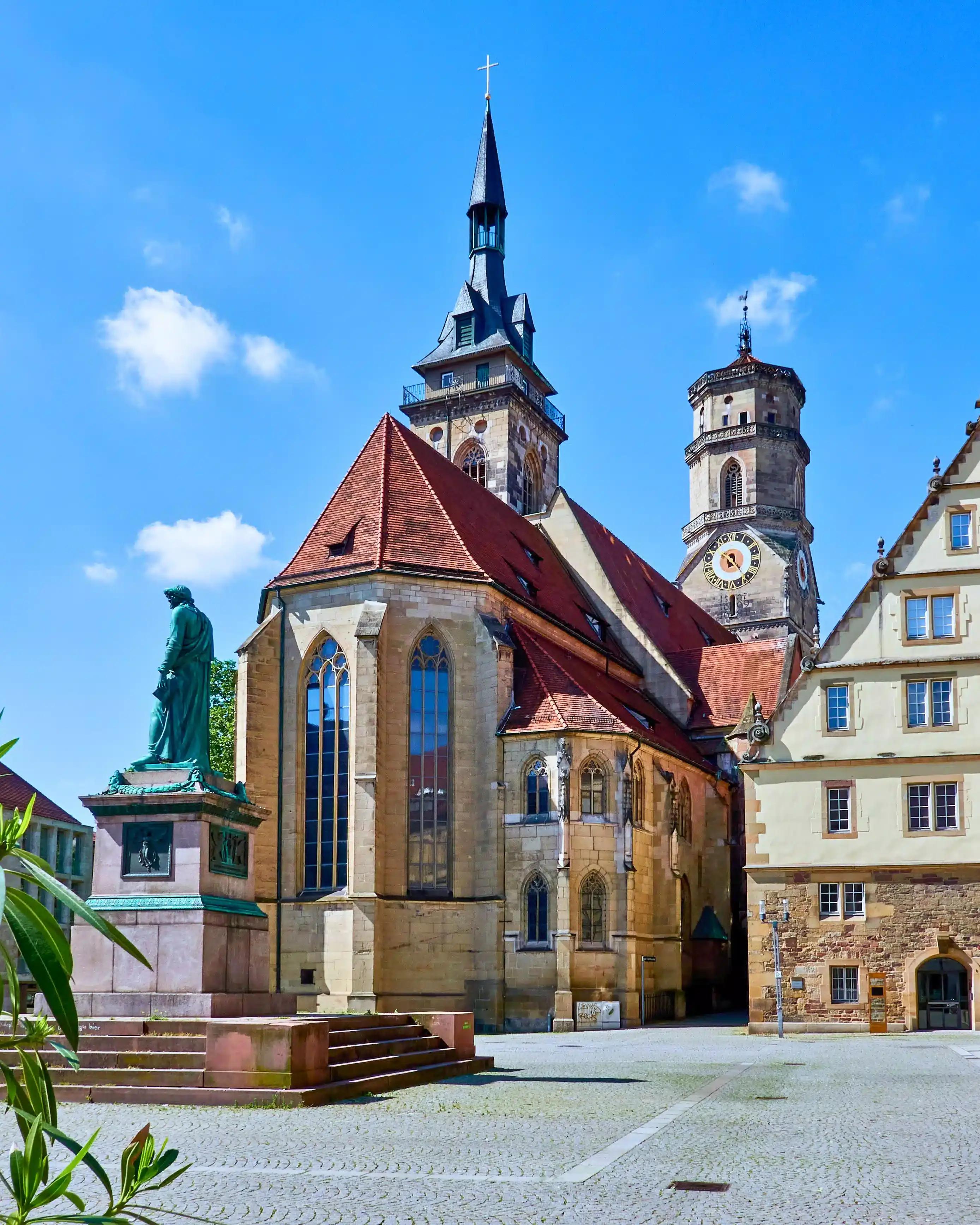 Eine Kirche in Stuttgart, Deutschland