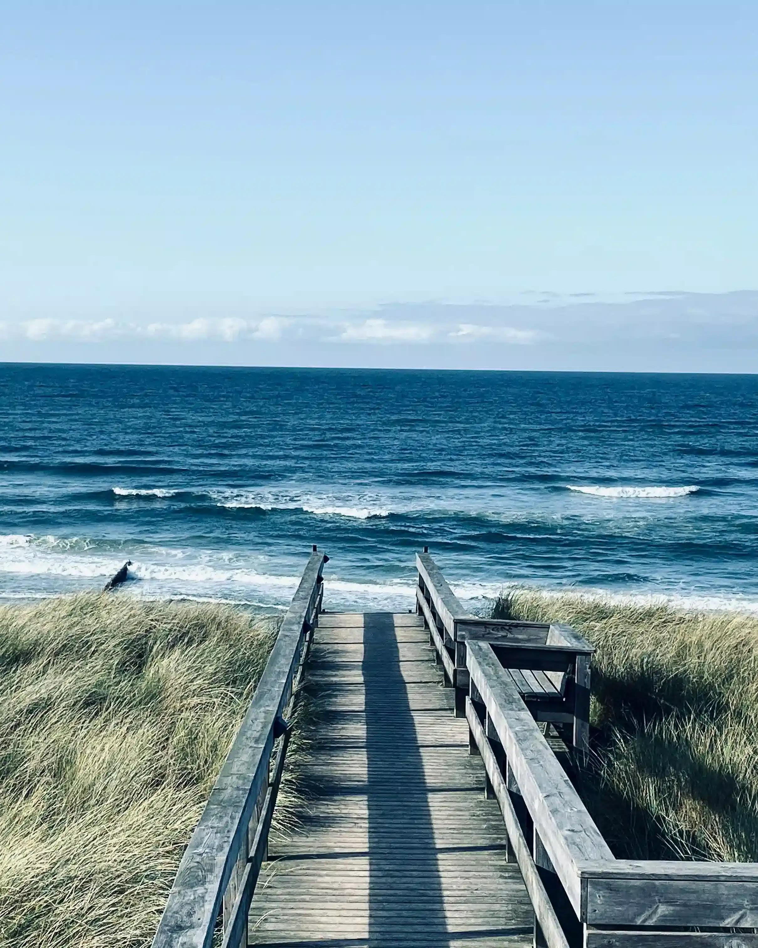 Die Westerländer Küste auf der Insel Sylt