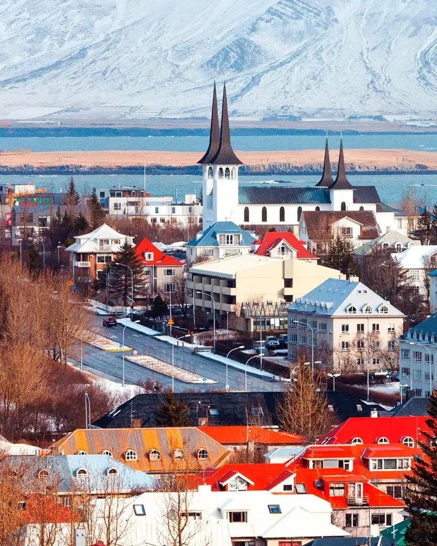 La vista di Reykjavik