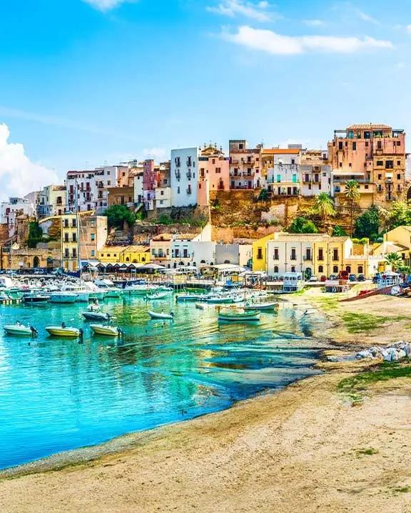 The Sicilian port of Trapani