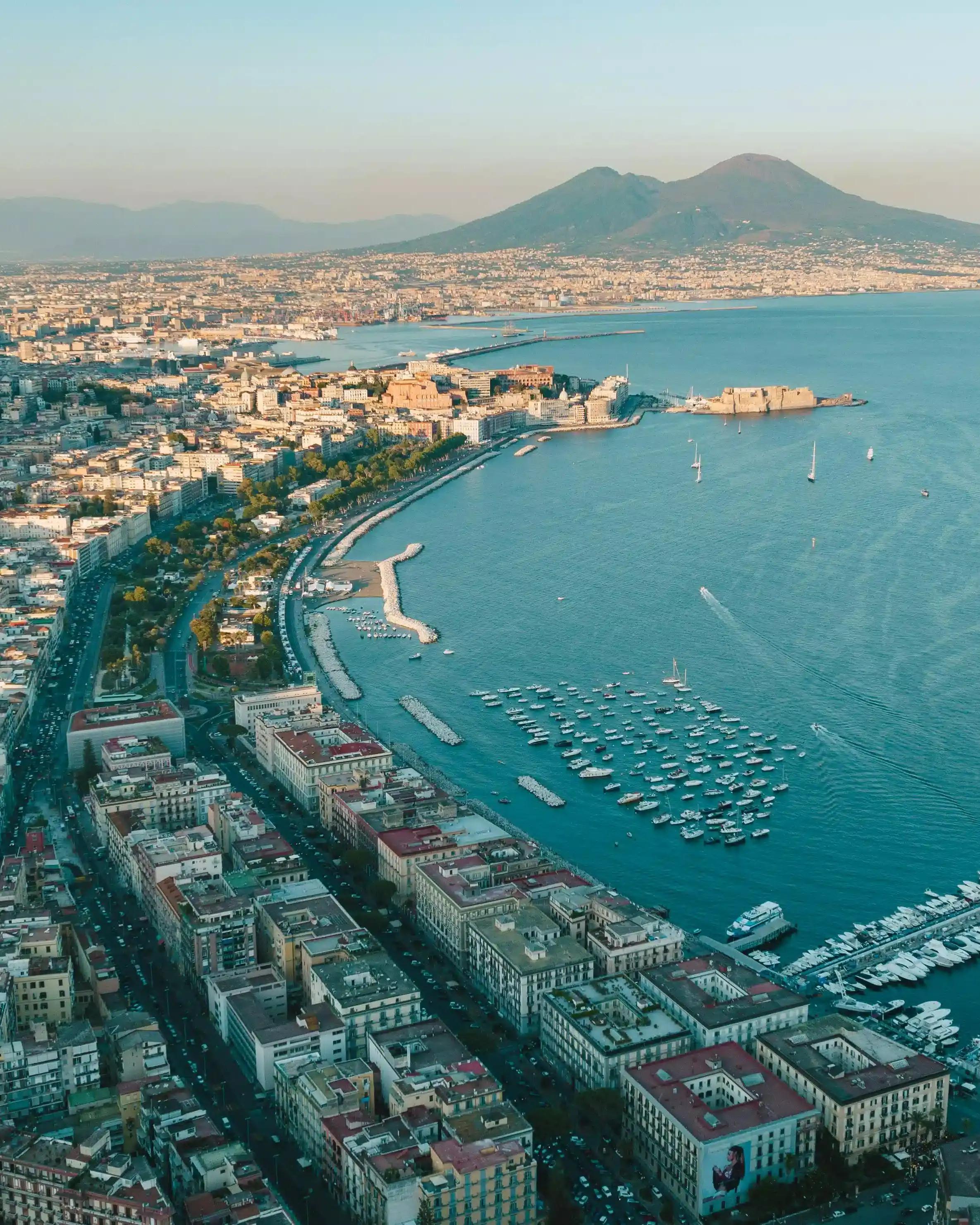 La costa di Napoli