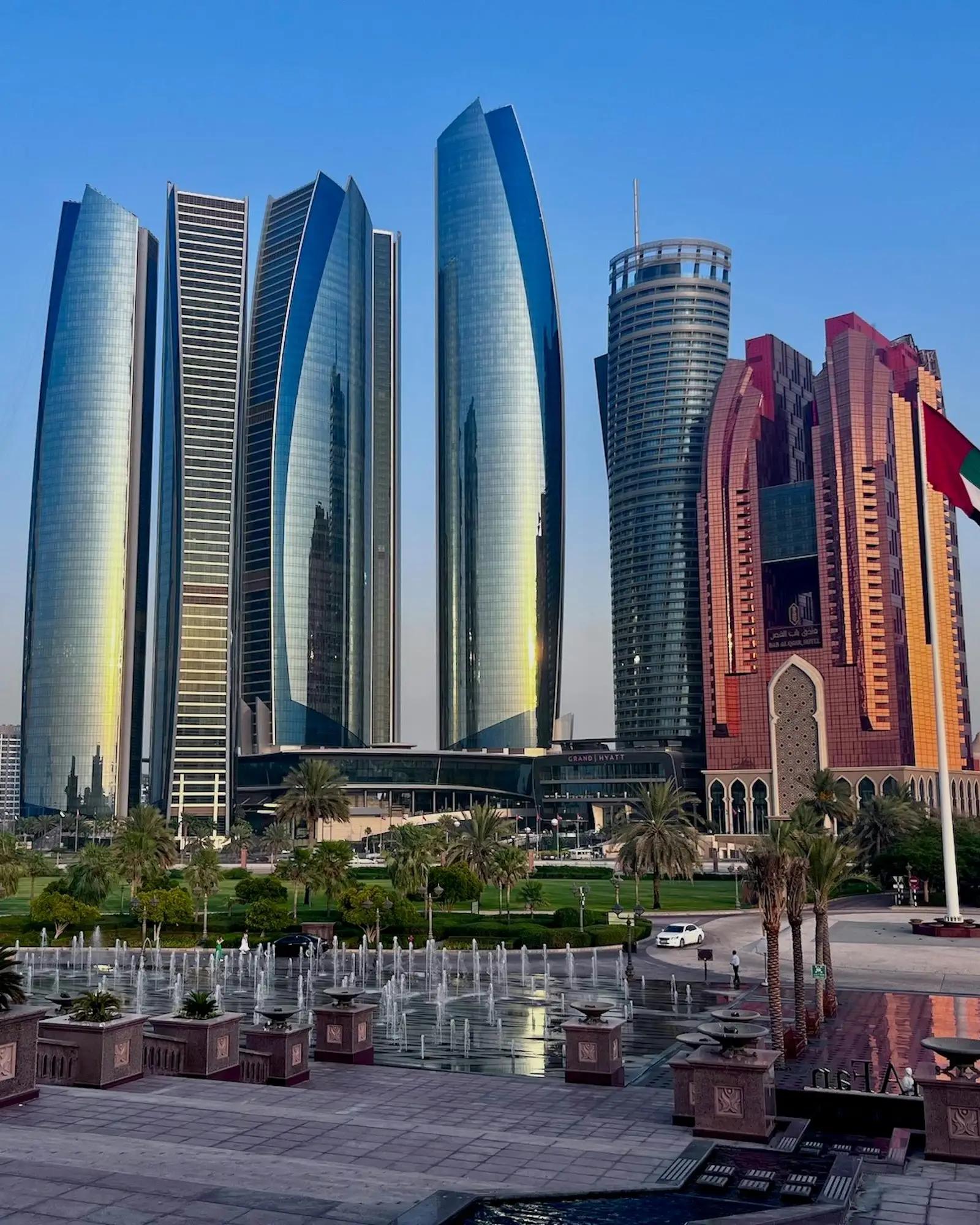 Torri Etihad ad Abu Dhabi
