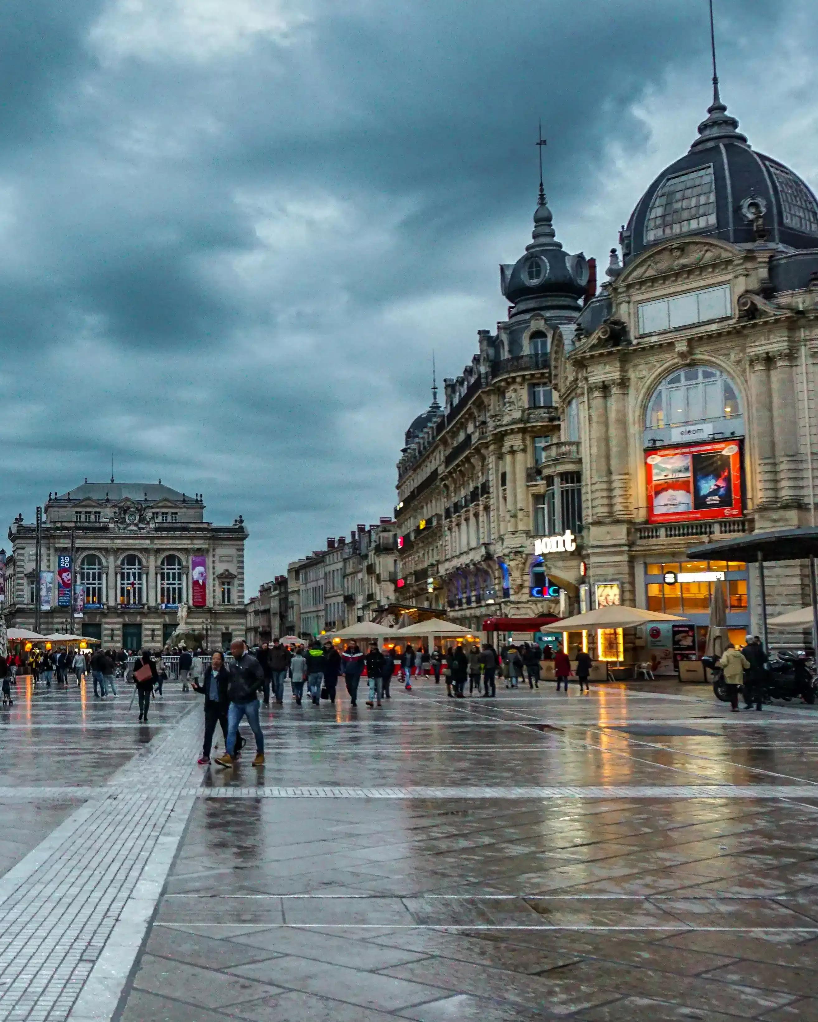 Montpellier Stadtzentrum