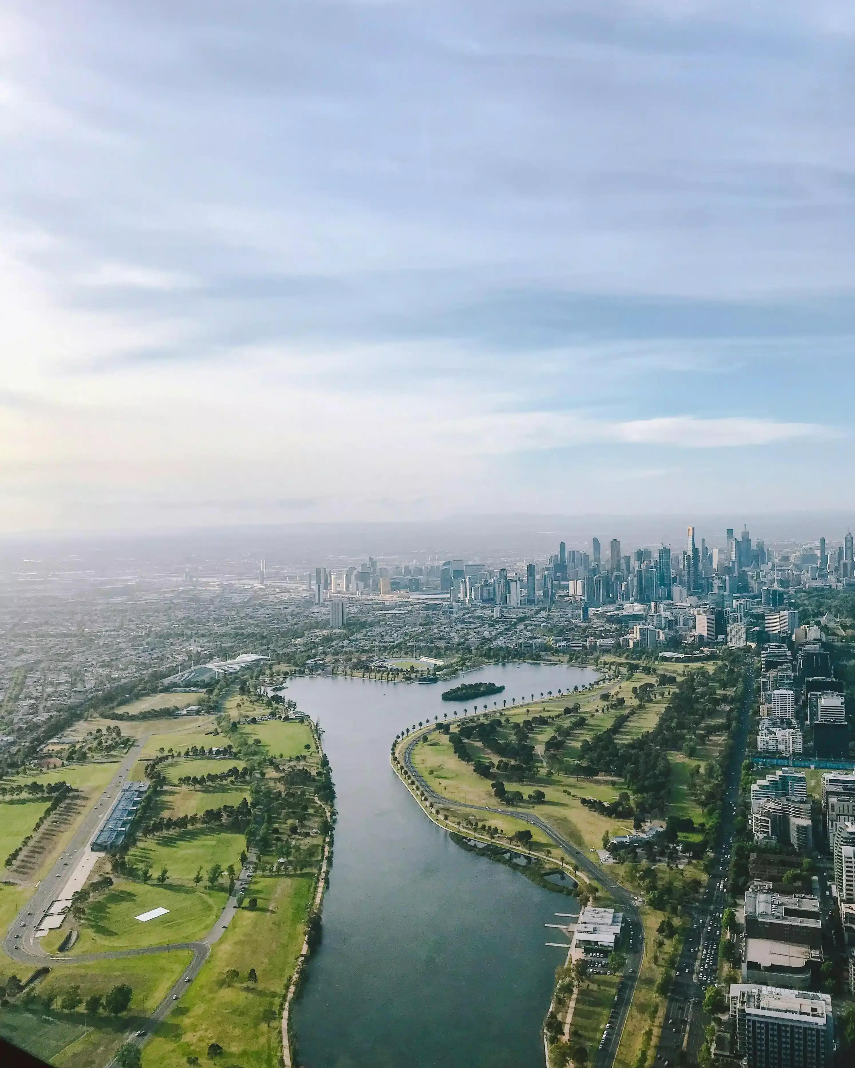 Melbourne Stadtansicht