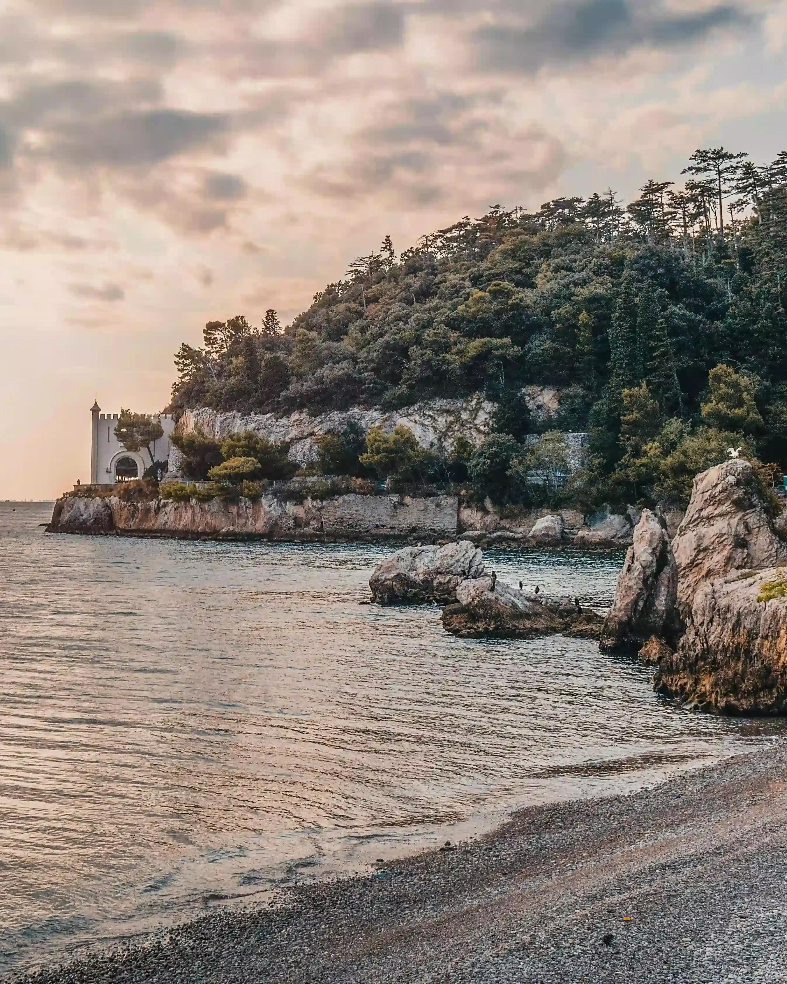 Die schöne Aussicht auf Triest