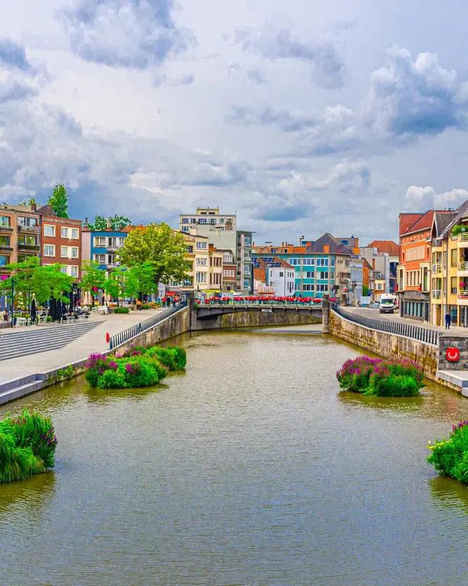 Beau centre ville de Courtrai