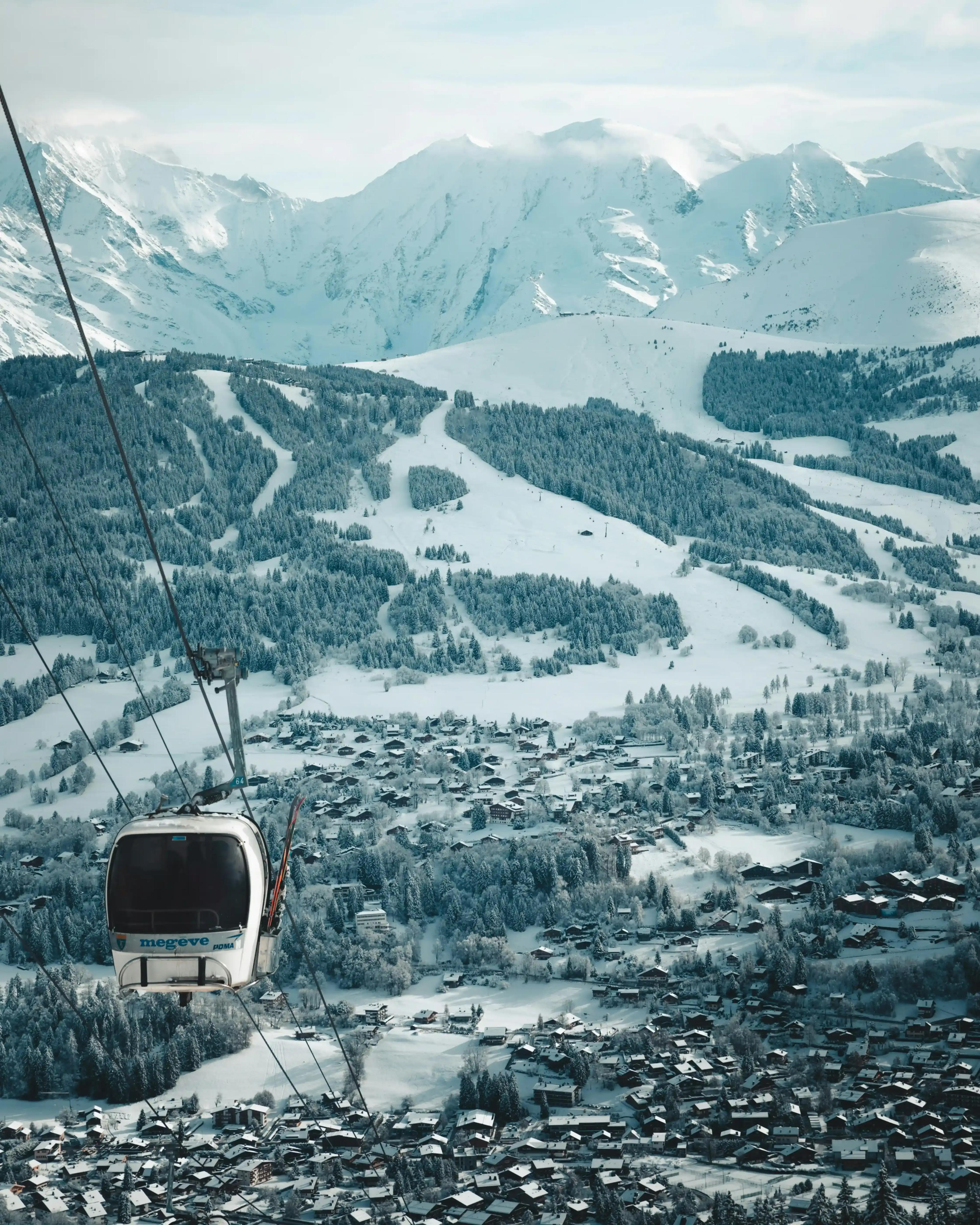 megeve centro città