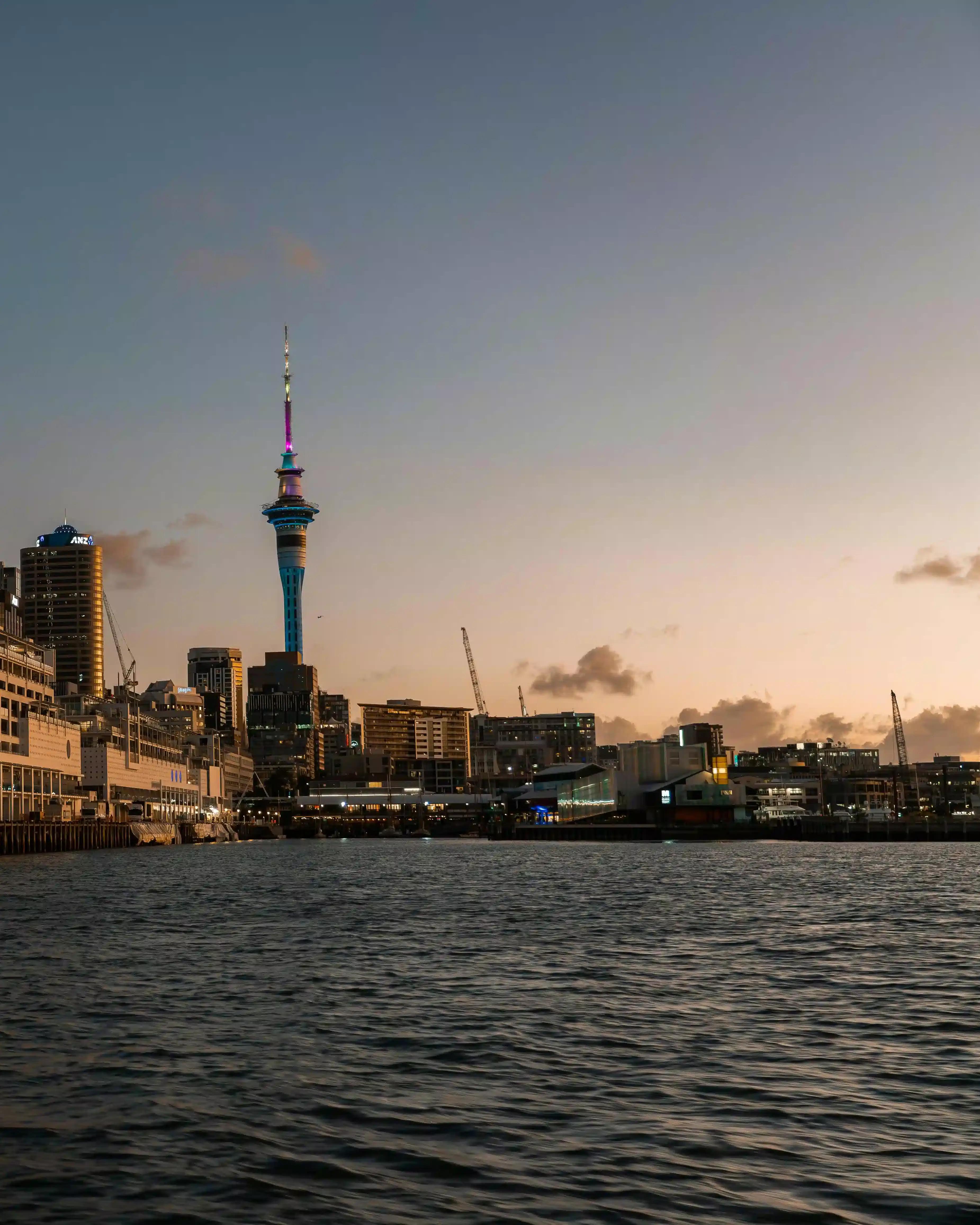 La vista di Auckland