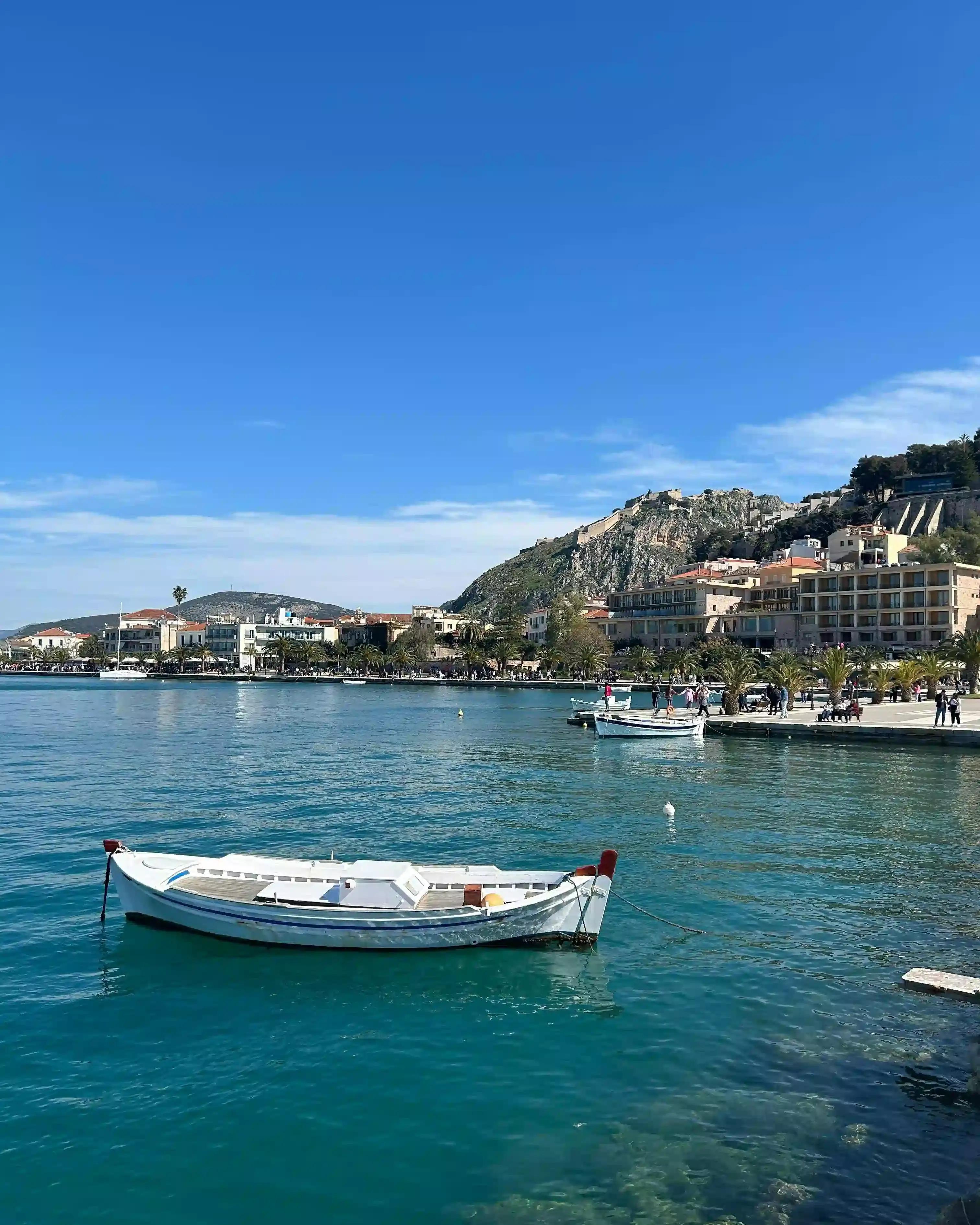 Beautiful rural town in Greece