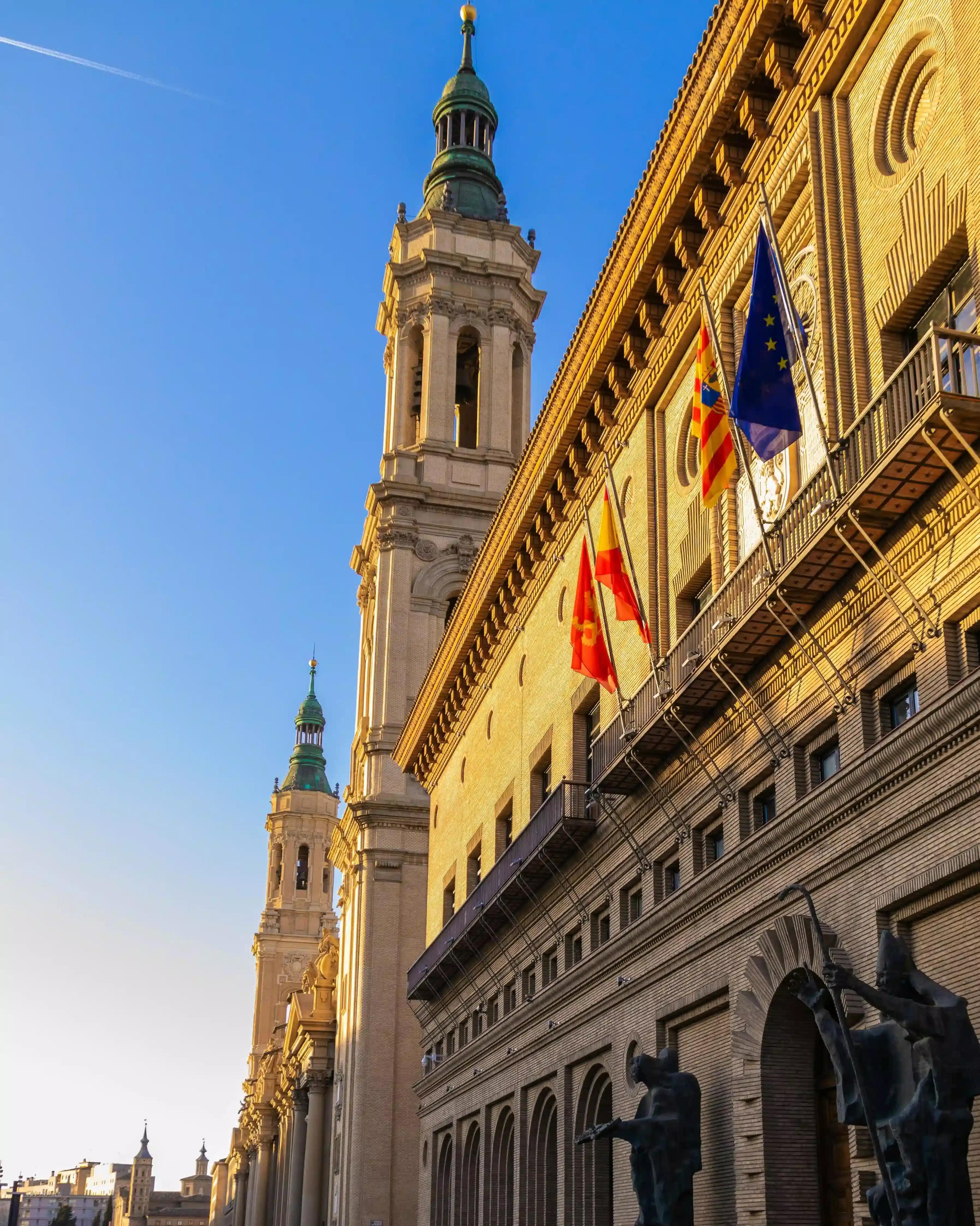 The cathedral of Zaragoza