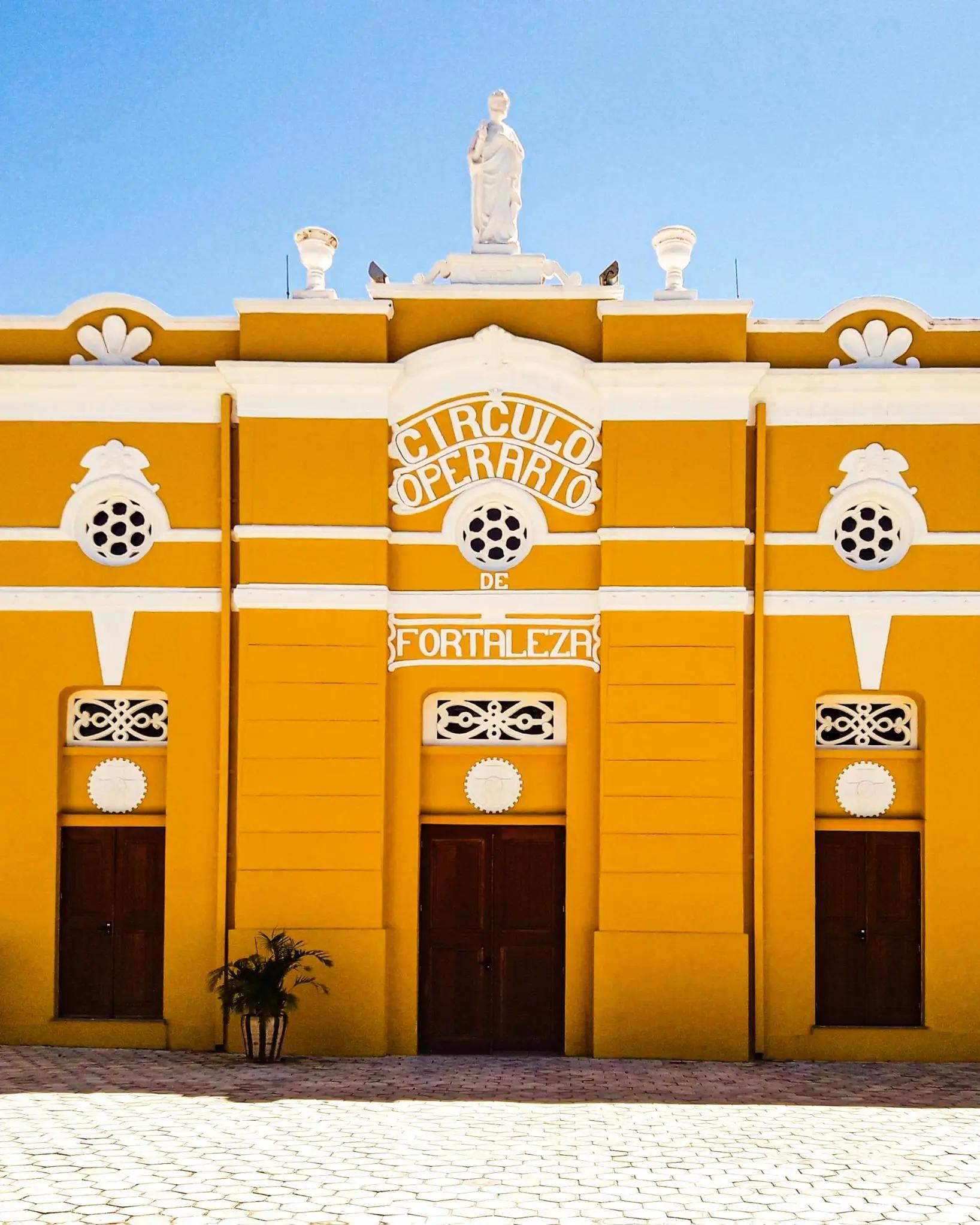 Fortaleza Gebäude Ansicht vom Himmel