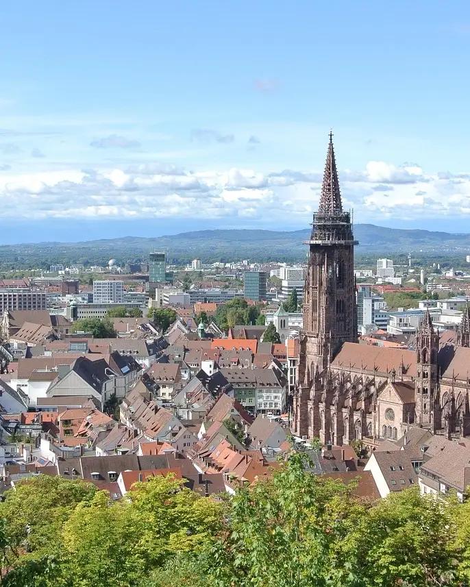 Vista aerea di Münster