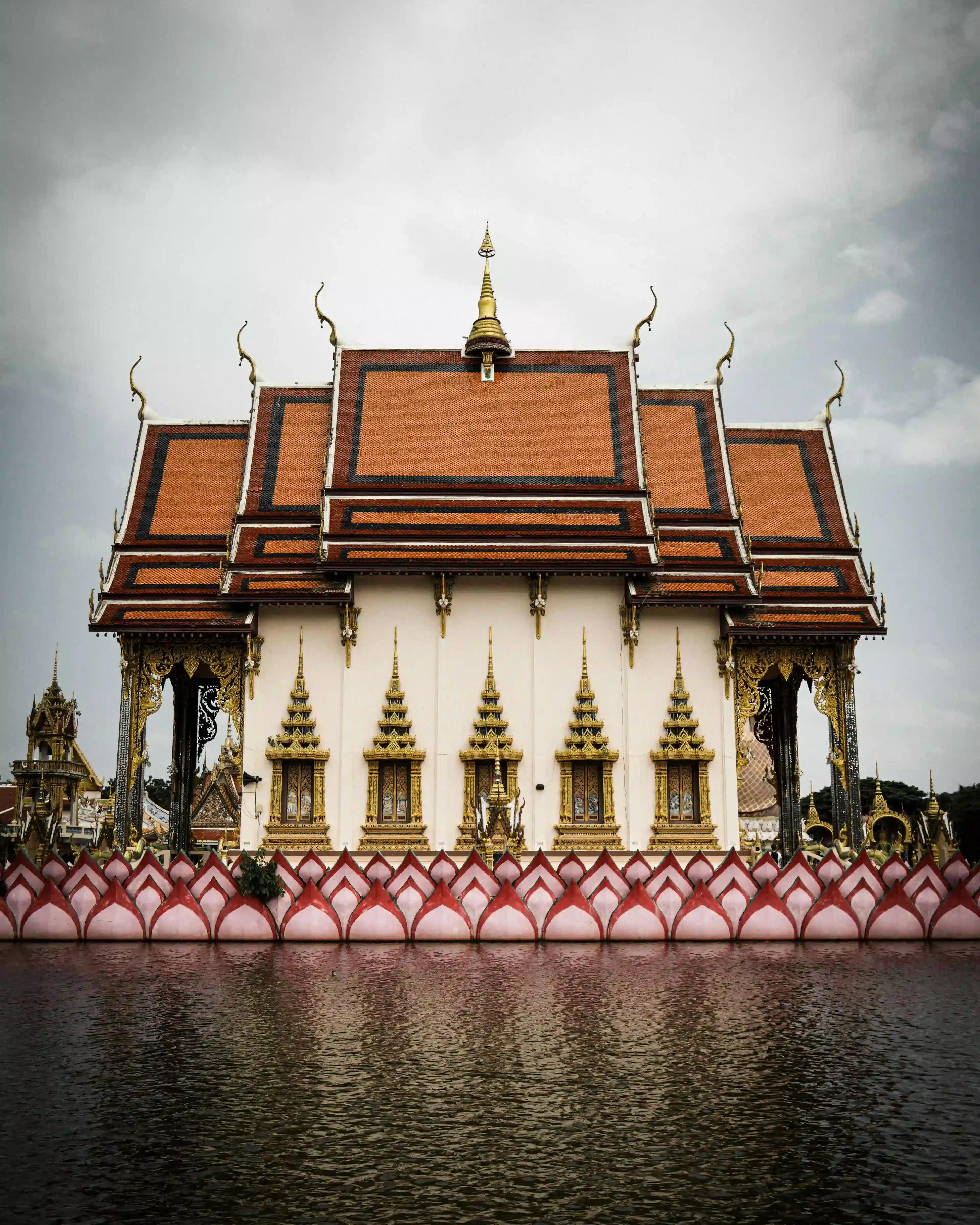 The temple is Koh Samui