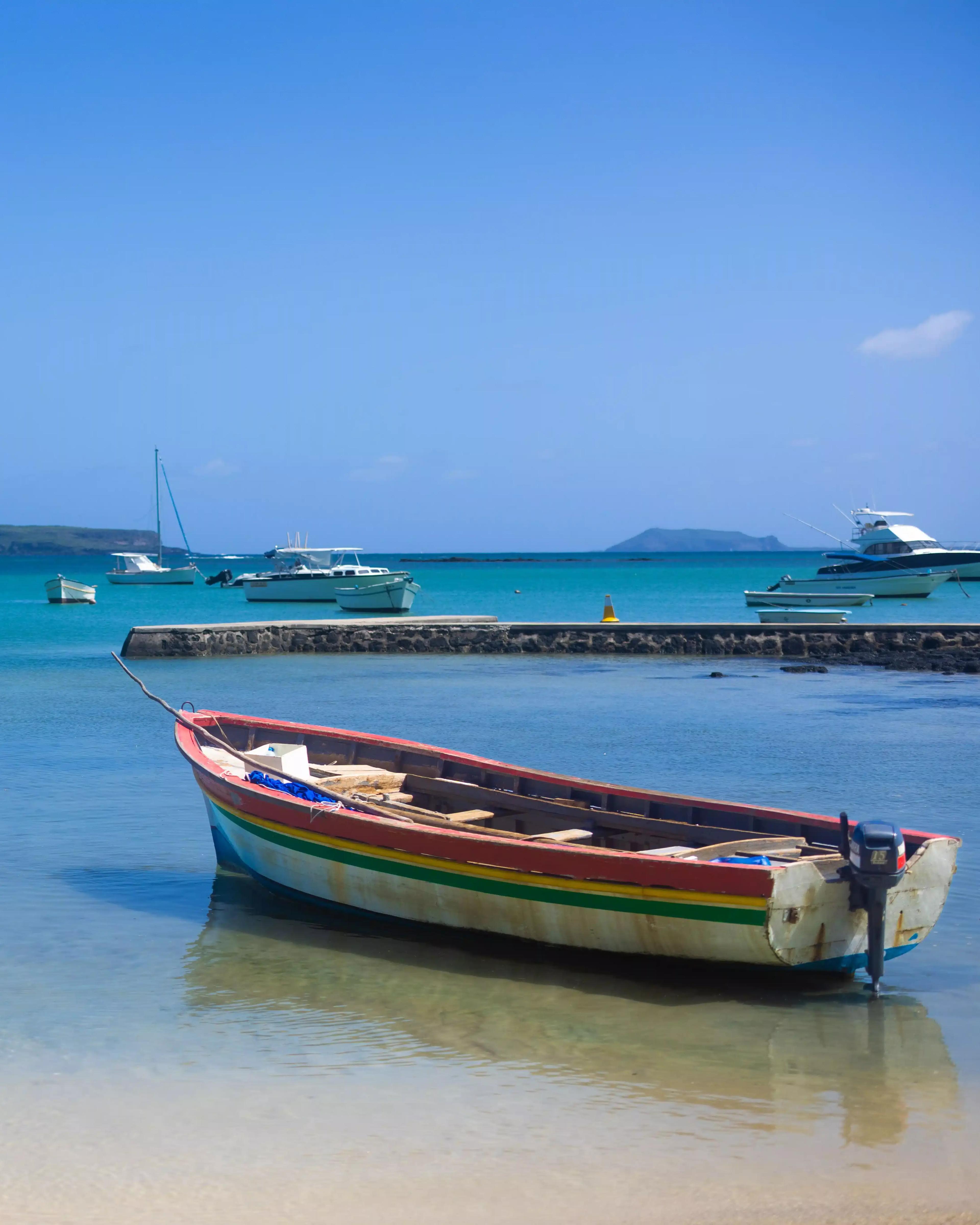 Mauritius Blick vom Himmel