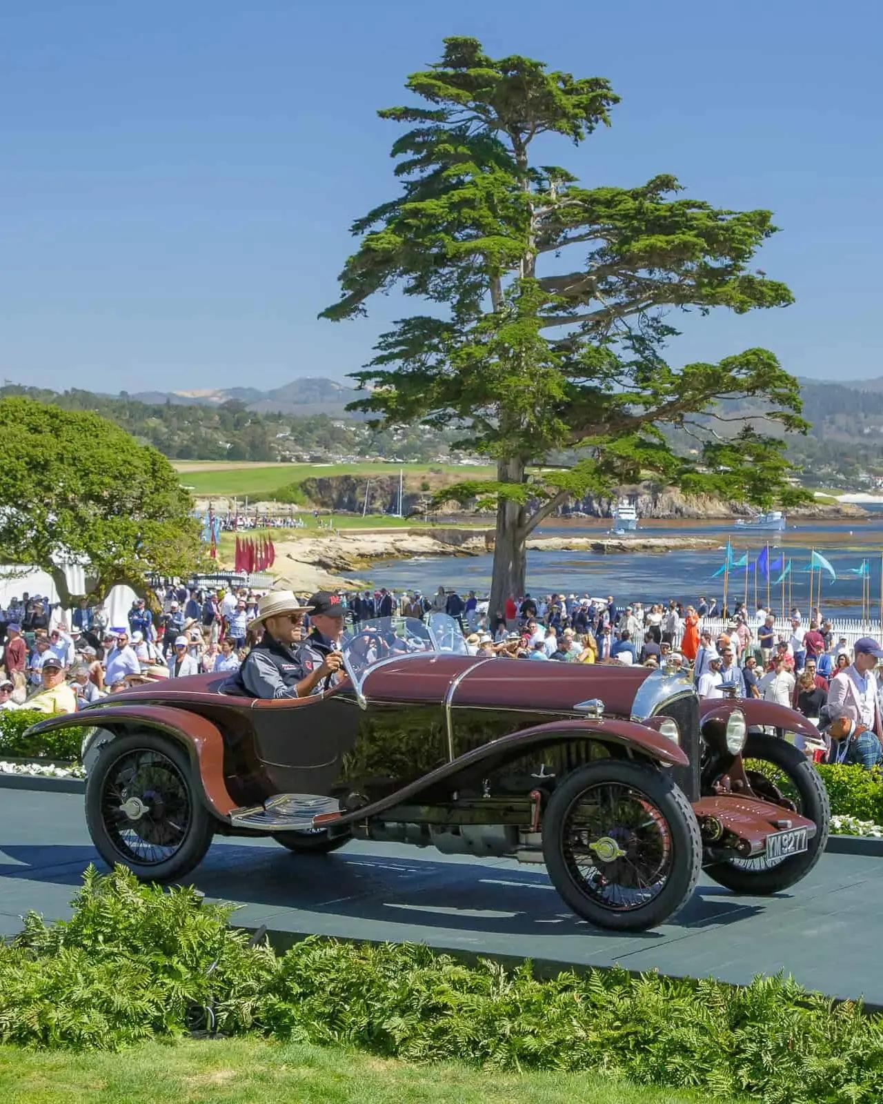 Affiche du 71e concours d'élégance de Pebble Beach